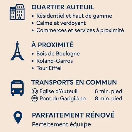 Chic 16 Auteuil Appartamento